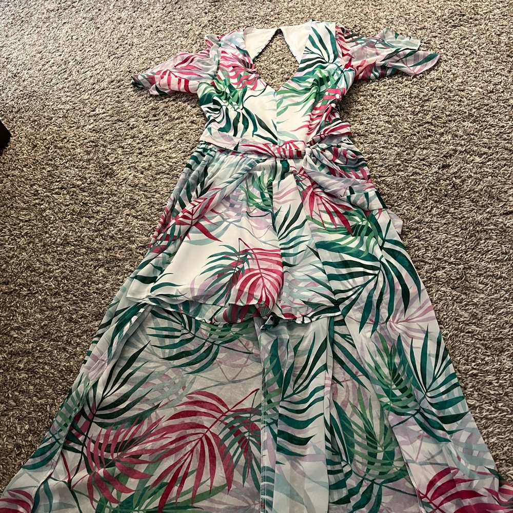 Women’s romper with draping !